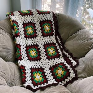 Granny Square Afghan